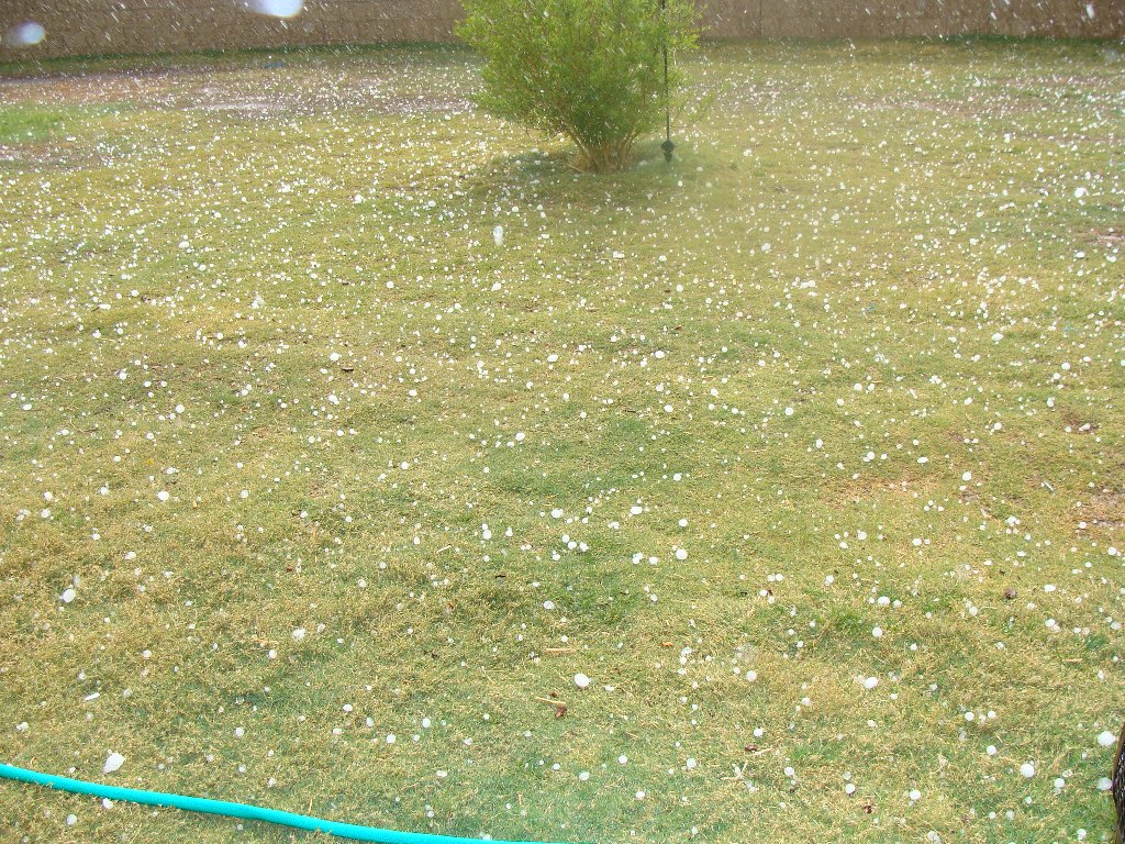 Tularosa's Wind and Hail storm of May 2008